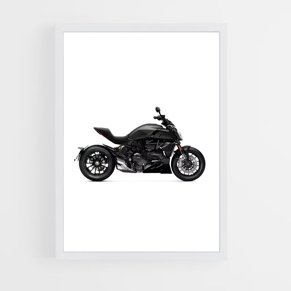 Poster Diavel Noir – affiche Ducati (vue 3)